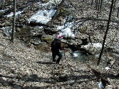 Ruth Bennett McDougal Dorrough; Hiking NCT FLT B-01 snow