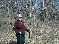 Ruth Bennett McDougal Dorrough; Hiking FLT B-01