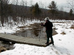 Ruth Bennett McDougal Dorrough; Hiking NCT FLT B-01 snow