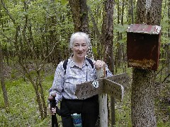 Ruth Bennett McDougal Dorrough; CT03 Conservation Trail Hiking