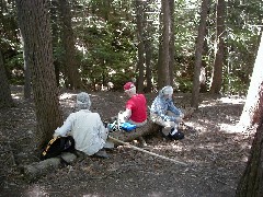 Jean BUbb; Lyn Jacobs; Ruth Bennett McDougal Dorrough; CT07 Conservation Trail Hiking