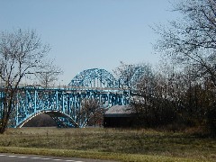 CT11 Conservation Trail Hiking Grand Island Toll Bridge