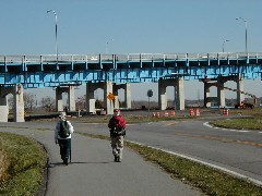 Ruth Bennett McDougal Dorrough; Lyn Jacobs; Across South Grand Island Toll Bridge,