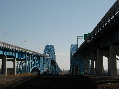 South Grand Island Toll Bridge, CT11 Conservation Trail Hiking