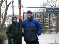 Ruth Bennett McDougal Dorrough; Dan Dorrough; CT-12 Conservation Trail Hiking; Niagara Falls