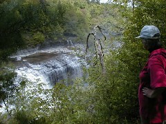 Ruth Bennett McDougal Dorrough; Hiking FLT L-01 Letchworth