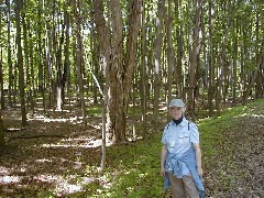 Ruth Bennett McDougal Dorrough; Hiking FLT L-01 Letchworth