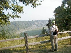 Ruth Bennett McDougal Dorrough; Hiking FLT L-01 Letchworth