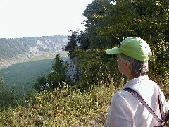 Ruth Bennett McDougal Dorrough; Hiking FLT L-01 Letchworth