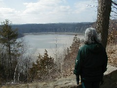 Ruth Bennett McDougal Dorrough; Hiking FLT L-01 Letchworth