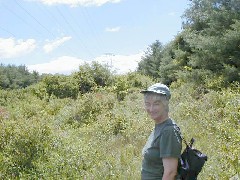 Ruth Bennett McDougal Dorrough; Hiking FLT L-01 Letchworth