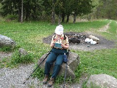 Ruth Bennett McDougal Dorrough; Spruce Pond; Onandaga Trail FLT NCT Hiking