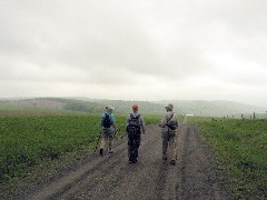 Ruth Bennett McDougal Dorrough; Lyn Jacobs; Jean Bubb; Onandaga Trail