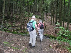 Lyn Jacobs; Ruth Bennett McDougal Dorrough; O-01 FLT NCT Hiking