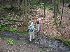 Lyn Jacobs; Ruth Bennett McDougal Dorrough; O-01 FLT NCT Hiking