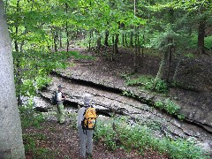 Lyn Jacobs, Jean Bubb; Onandaga Trail; FLT NCT Hiking