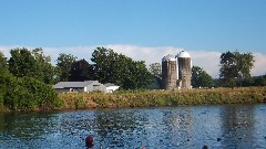 view from The Landing Campground in Sylvan Beach