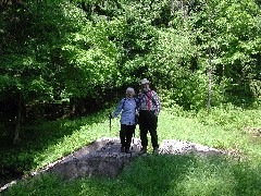 Ruth Bennett McDougal Dorrough; Dan Dorrough; Hiking FLT M23