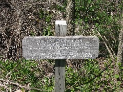 FLT; Old Chenango Canal; sign