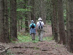 Ruth Bennett McDougal Dorrough; Dan Dorrough; Hiking FLT M30