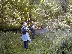 Ruth Bennett McDougal Dorrough; Lyn Jacobs; Hiking NCT FLT M30 bridge