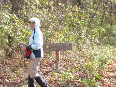 Ruth Bennett McDougal Dorrough; Hiking; Great Eastern Trail; CH1; Meditation Trail