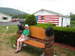 Ruth Bennett McDougal Dorrough; Hiking; Great Eastern Trail;