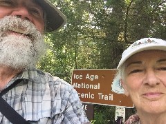 Dan Dorrough; Ruth Bennett McDougal Dorrough; IAt; St Croix; Pothole Trail, WI