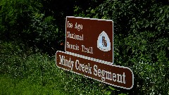 IAT
sign Ice Age Trail; Mindy Creek Segment, WI