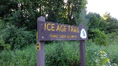 IAT
sign Ice Age Trail; Sand Creek Segment