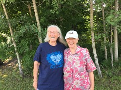 Judy Geisler; Ruth Bennett McDougal Dorrough; Whitetail Ridge Campground, WI