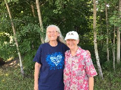 Judy Geisler; Ruth Bennett McDougal Dorrough; Whitetail Ridge Campground, WI