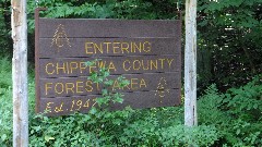 IAT
sign Entering Chippewa Forest Area