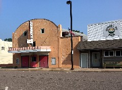 Old Movie Theatre; Cornell, WI