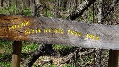 sign Welcome
State Ice Age Trail Area