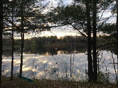 Waupaca S more fun Campground; Old Taylor Lake, WI