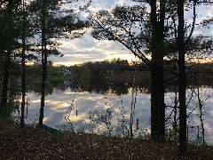 Waupaca S more fun Campground; Old Taylor Lake, WI