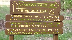 IAT
sign Faraway Valley Loop
Emmons Creek Trail