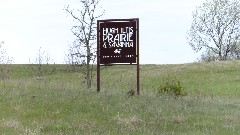 SIGN Hugh Iltis Prarie and Savanna; dedicated 2007