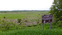 sign Pine Island State Wildlife Area Wetland Restoration, WI