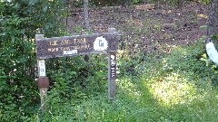 IAT; 
sign IceAge Trail; Wood Lake Segment