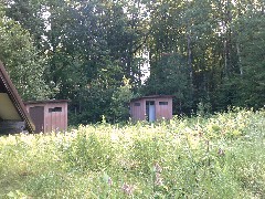 old outhouses; IAT, WI