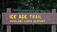 sign IAT; Highland Lakes Segment, WI