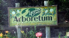 sign IAT; Langlade County Arboretum