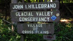 IAT; John I Hillebrand; Glacial Valley Conservancy; Village of Cross Plains, WI