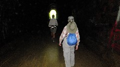 Judy Geisler; Ruth Bennett McDougal Dorrough; tunnel; IAT; Badger State Trail, WI