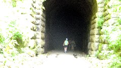 tunnel; IAT; Badger State Trail, WI