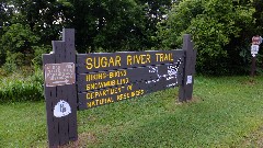 sign Sugar River Trail