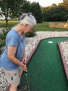 Ruth Bennett McDougal Dorrough; mminature golf; Crazy Horse Campground, WI