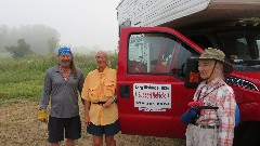 Rocky ( The Flying Squirrel ) (other); Ruth Bennett McDougal Dorrough; Judy Geisler; Long Distance Hiker Support; IAT; N Bowers Rd, WI